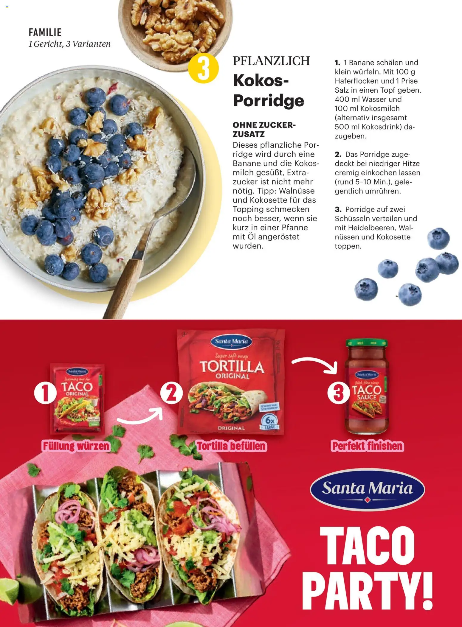 Billa  Frisch Gekocht gültig ab 01.03.2026 | Seite: 42 | Produkte: Wasser, Zucker, Milch, Öl