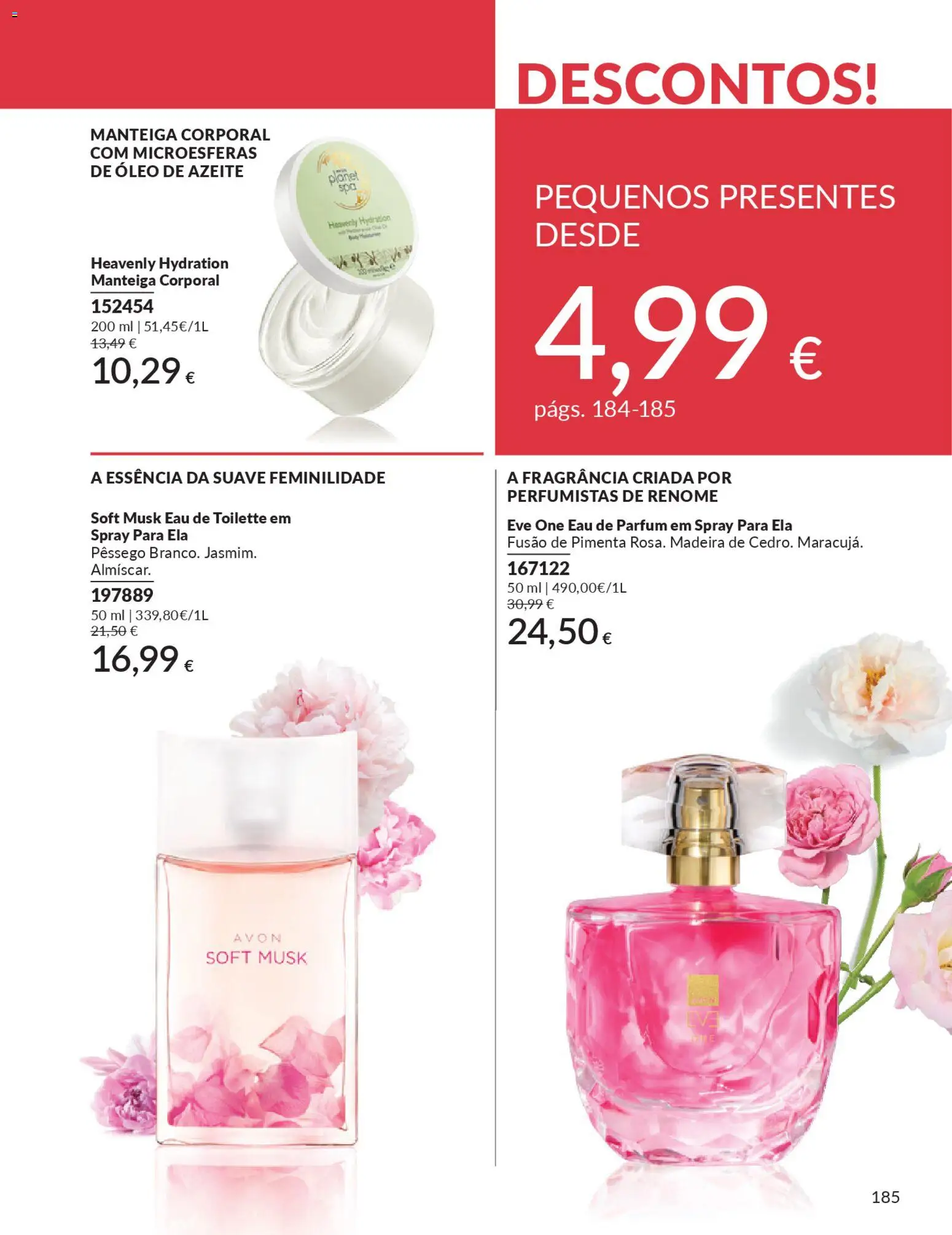 Catálogo Avon Campanha 2 │ válido de 01.02.2026 | Página: 201 | Produtos: Azeite, Fragrância, Eau de toilette, Manteiga