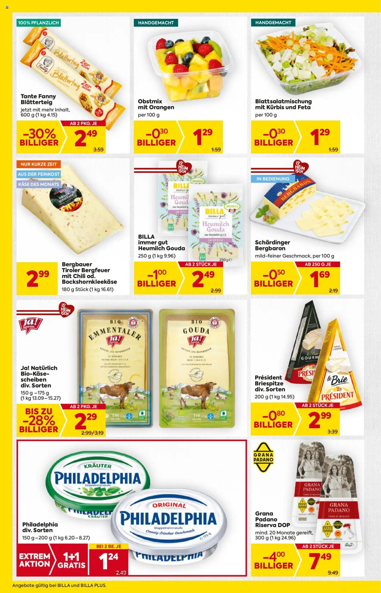 Billa Flugblatt - Salzburg gültig ab 16.10.2025 | Seite: 16 | Produkte: Chili, Kürbis, Käse, Orangen