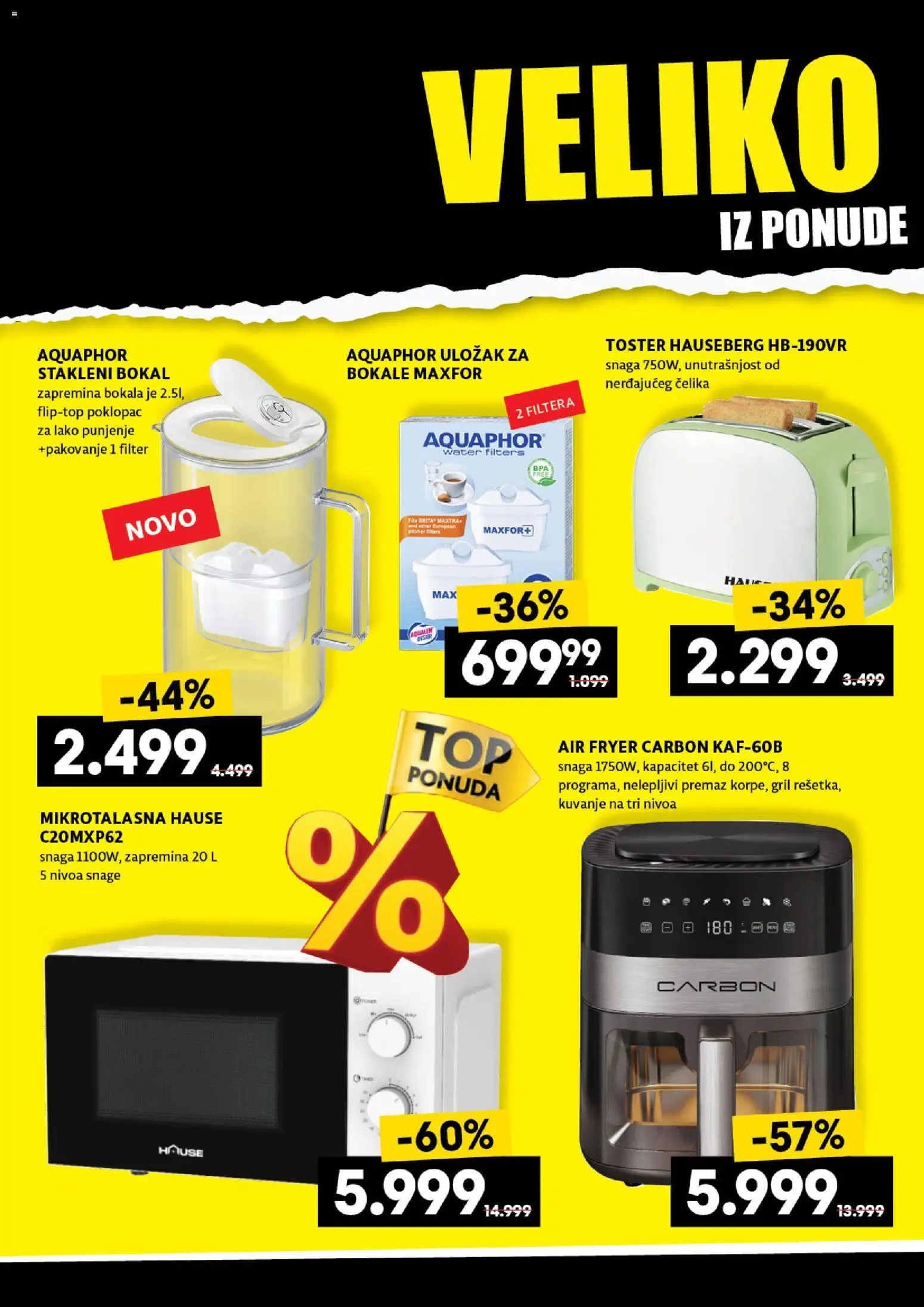 Roda katalog - važi od 06.11.2025 | Strana: 30 | Proizvode: Toster, Pakovanje