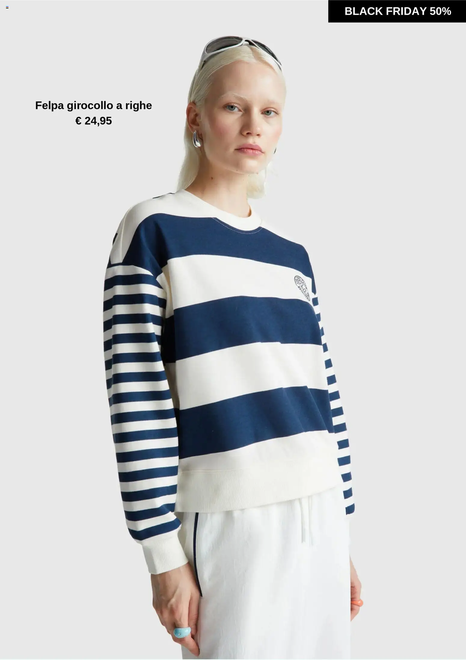 Volantino Benetton del 22.11.2025 | Pagina: 2 | Prodotti: Felpa