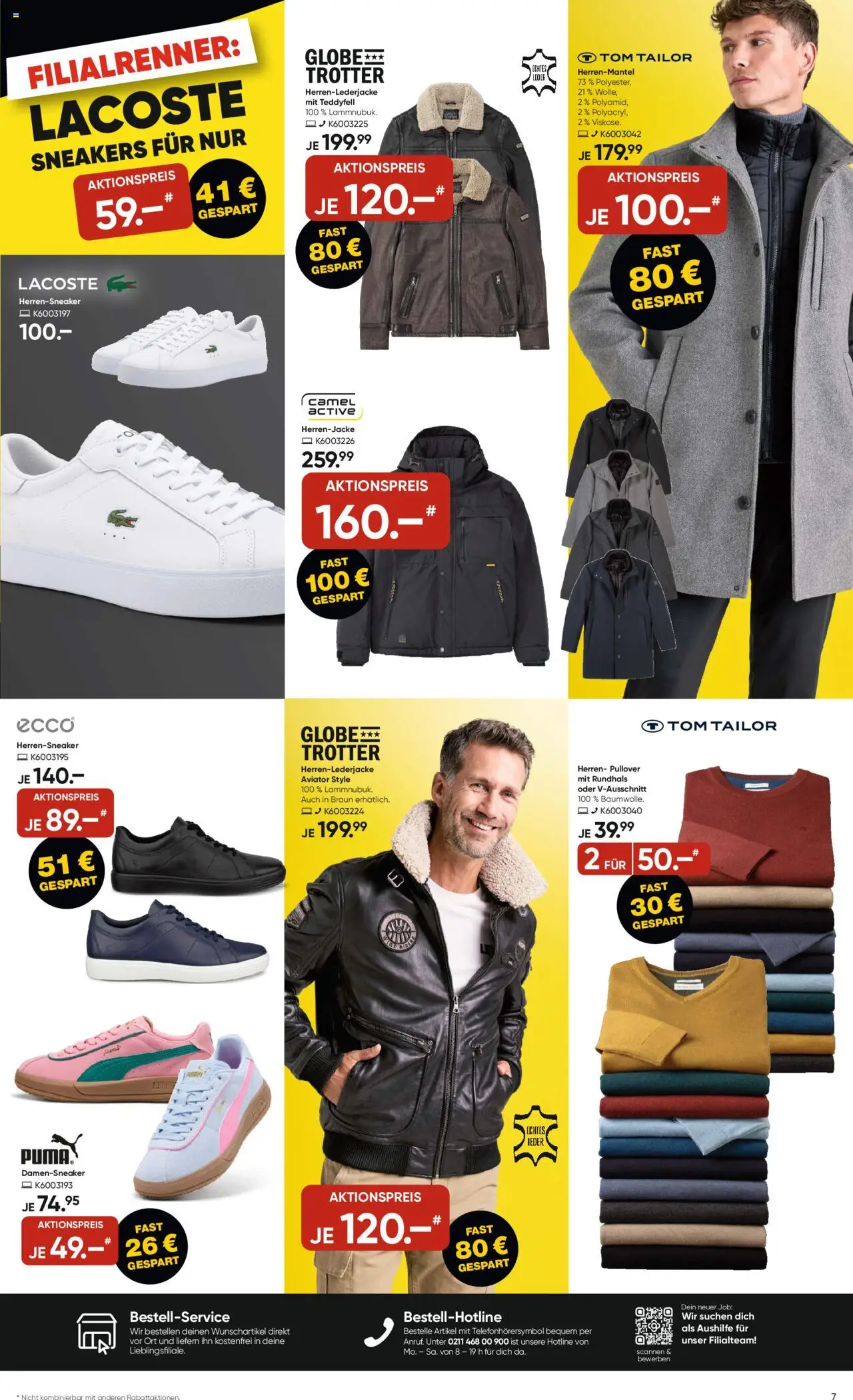 Galeria Karstadt Kaufhof Prospekt 	 – gültig ab 15.10.2025 | Seite: 7 | Produkte: Pullover