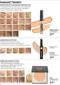 Pogląd oferty "Avon Katalog 1 2026" - ważna od 01.01.2026 | Strona: 53 | Produkty: Makijaż, Korektor, Puder