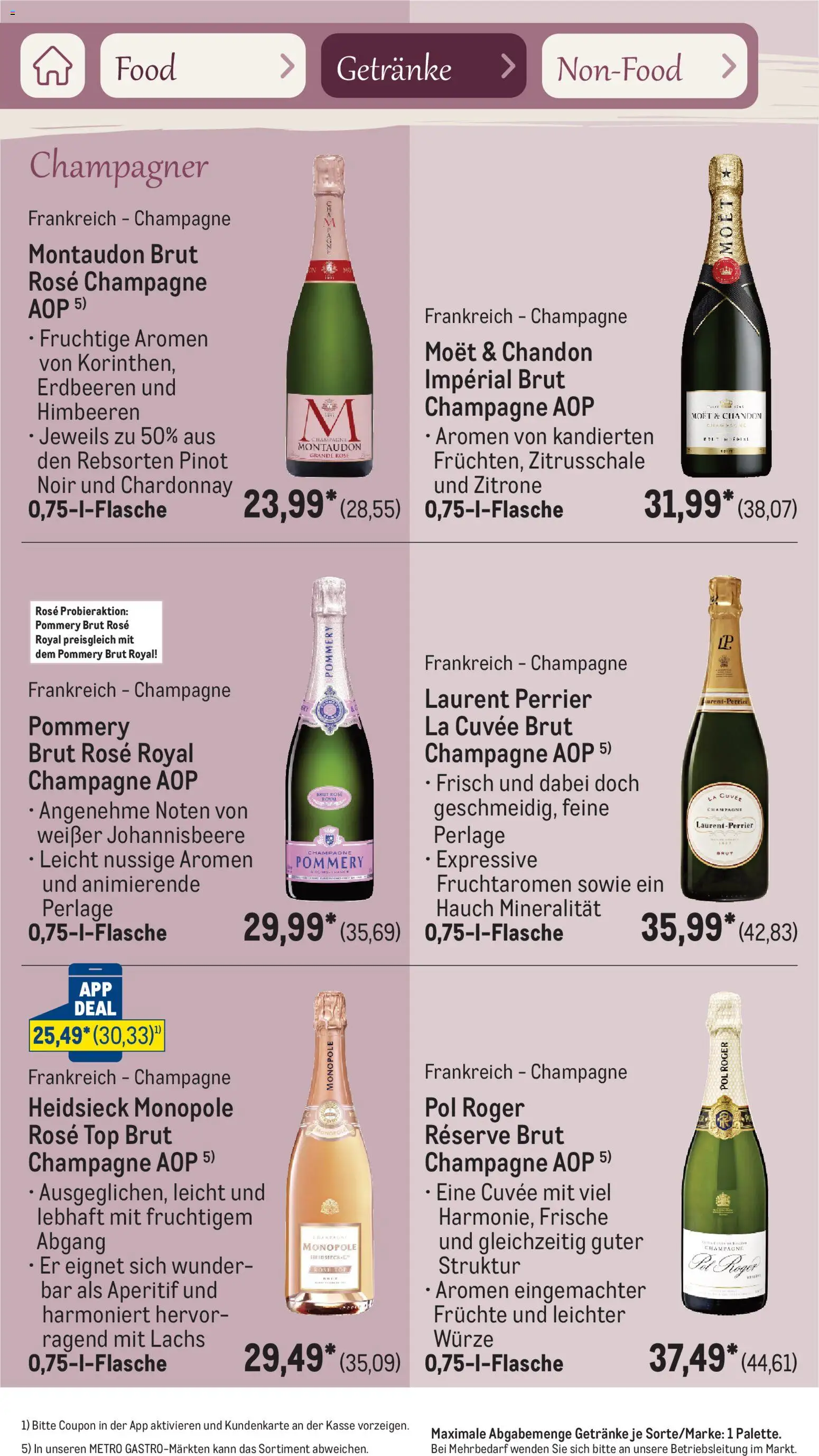 Metro Saisonkatalog Frühlingsgenuss – gültig ab 01.03.2026 | Seite: 44 | Produkte: Top, Lachs, Zitrone, Erdbeeren