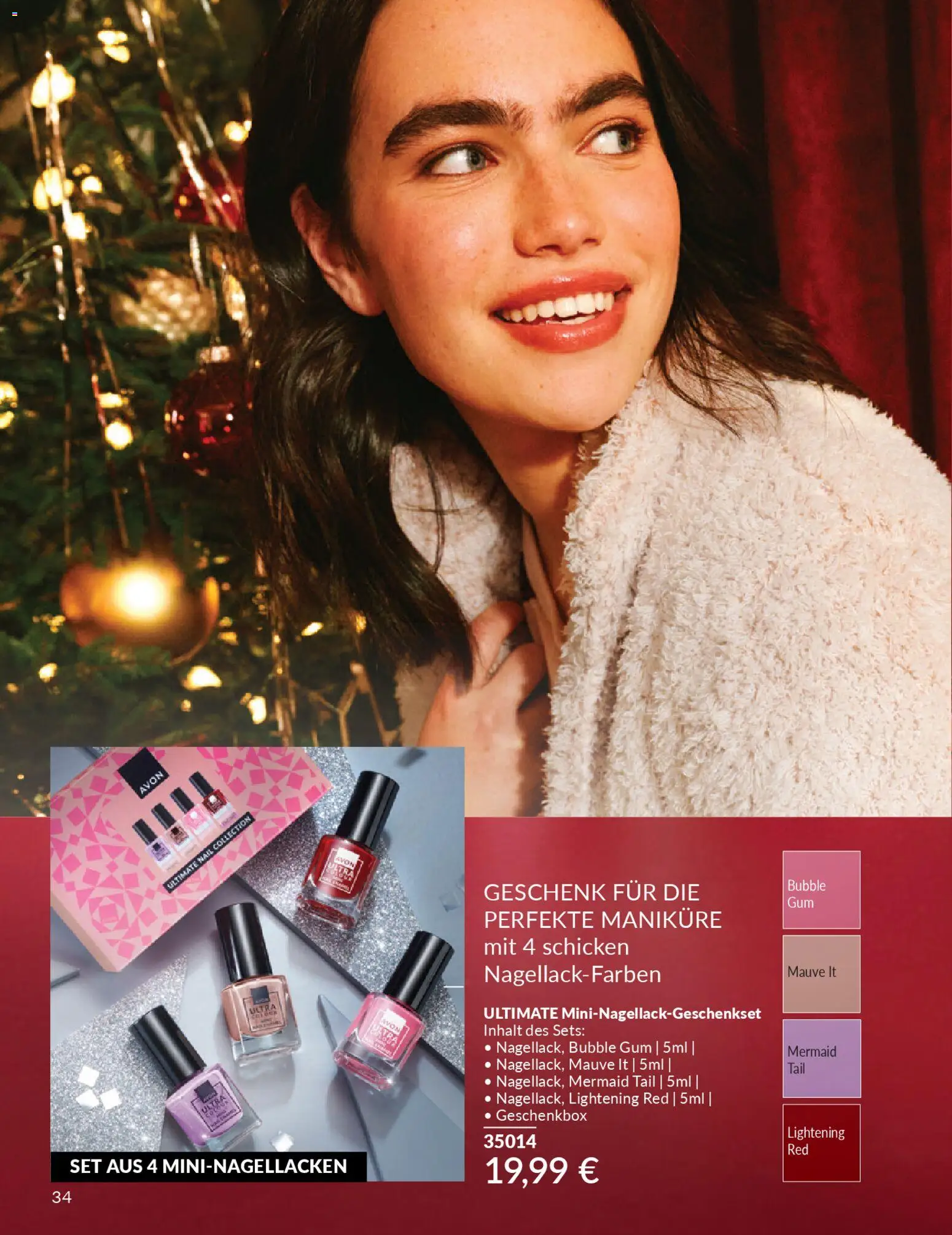 AVON Weihnachtsgeschenkideen – gültig ab 01.11.2025 | Seite: 34