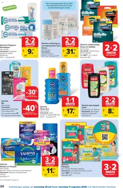  | Pagina: 24 | Producten: Tampons, Málnaecet, Citroen, Douchegel