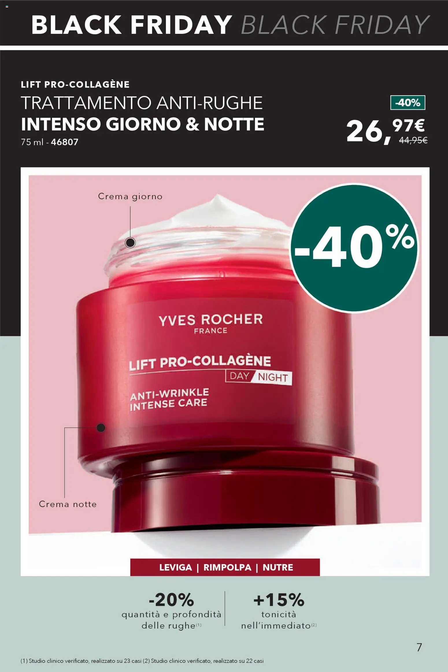 Volantino Yves Rocher del 11.11.2025 | Pagina: 7 | Prodotti: Crema