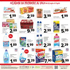 Volantino Todis del 24.07.2025 | Pagina: 16 | Prodotti: Detergente, Lavatrice, Melone, WC