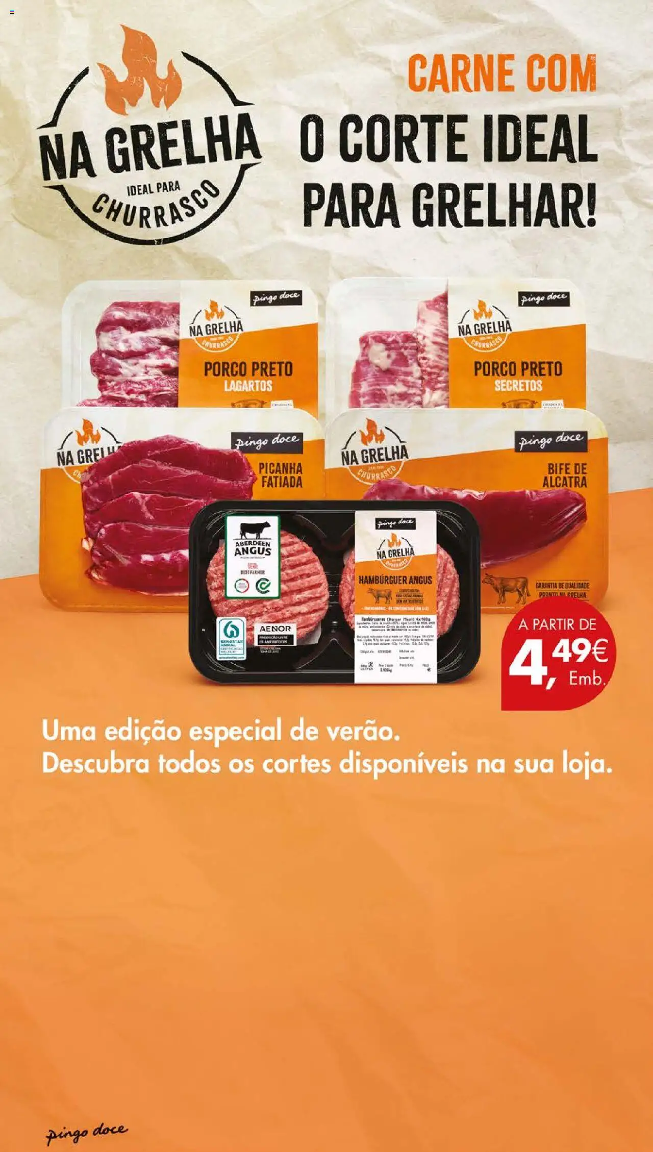 Pingo Doce folheto │ válido de 05.08.2025 | Página: 10 | Produtos: Hambúrguer, Carne