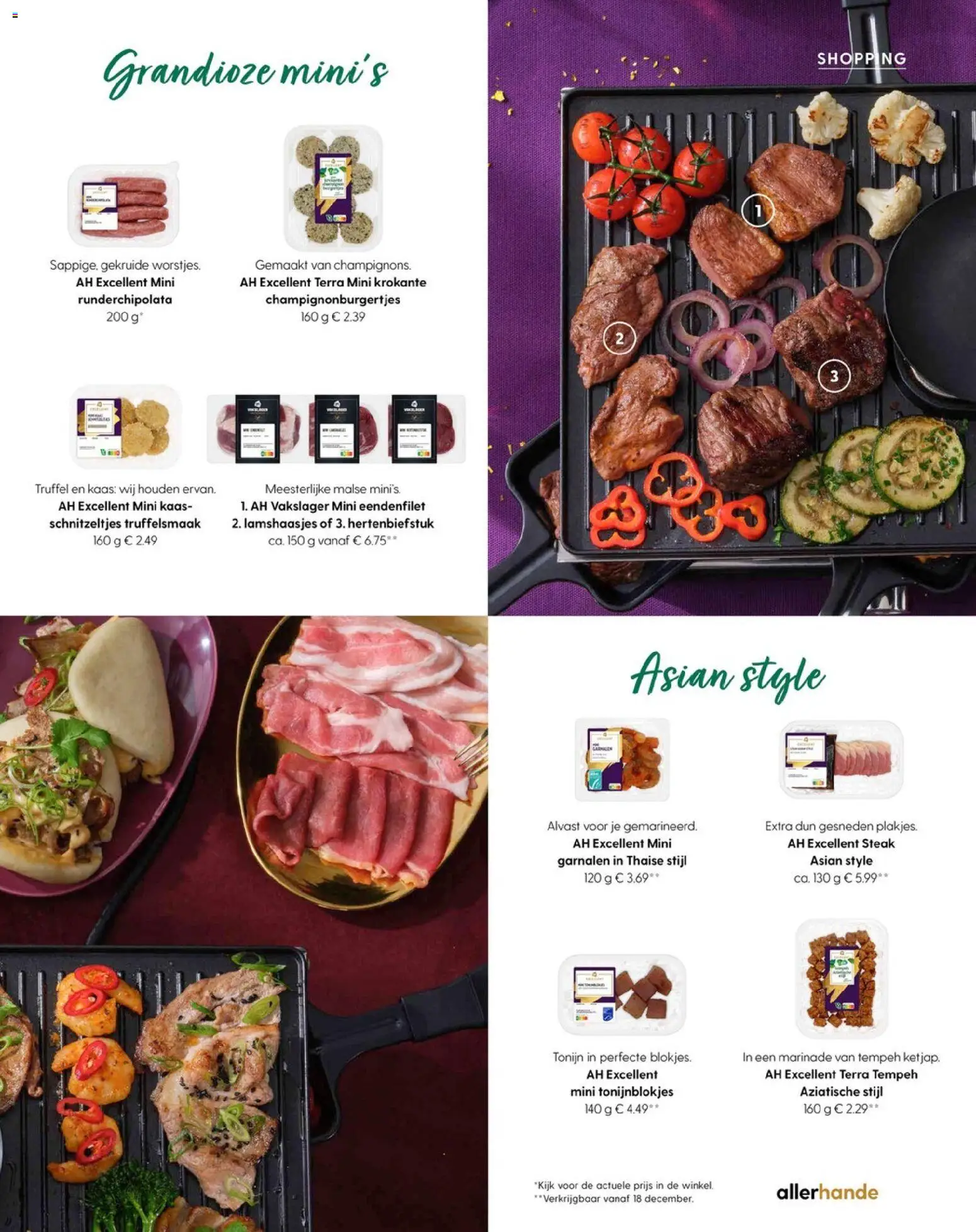 {H1} | Pagina: 105 | Producten: Kaas, Steak, Schnitzel, Tonijn