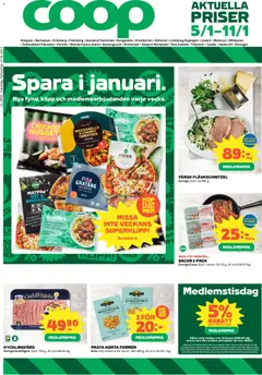 Coop - erbjudanden - Förhandsvisning av reklamblad från butik Coop aktuell från 05.01.2026