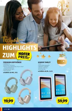 Hofer AT - Weihnachtskatalog - amely érvényes a következő dátumtól: 05.11.2025 | Oldal: 40