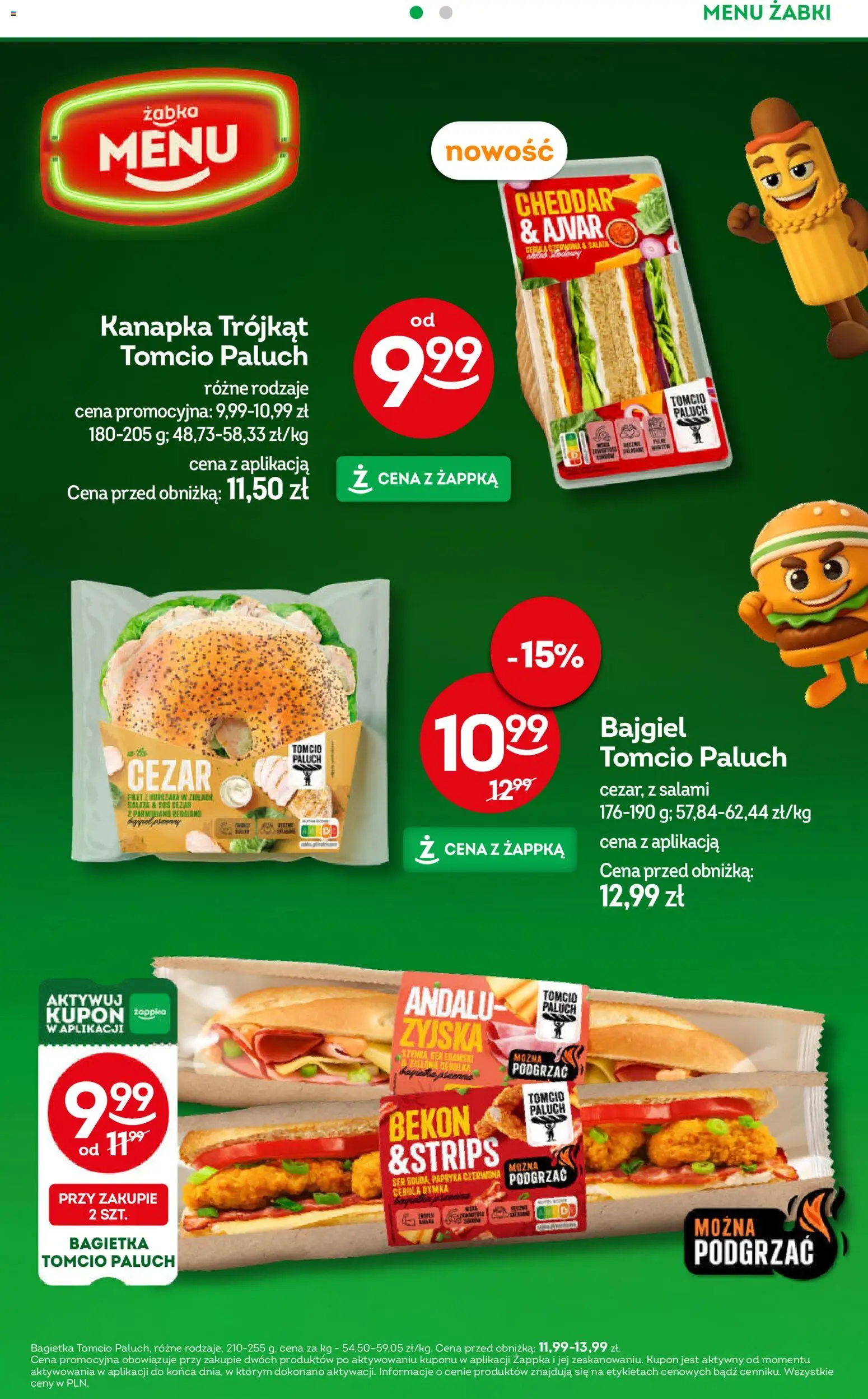 Żabka Black Friday od 19.11.2025 | Strona: 44 | Produkty: Papryka, Salami, Cheddar, Ser gouda
