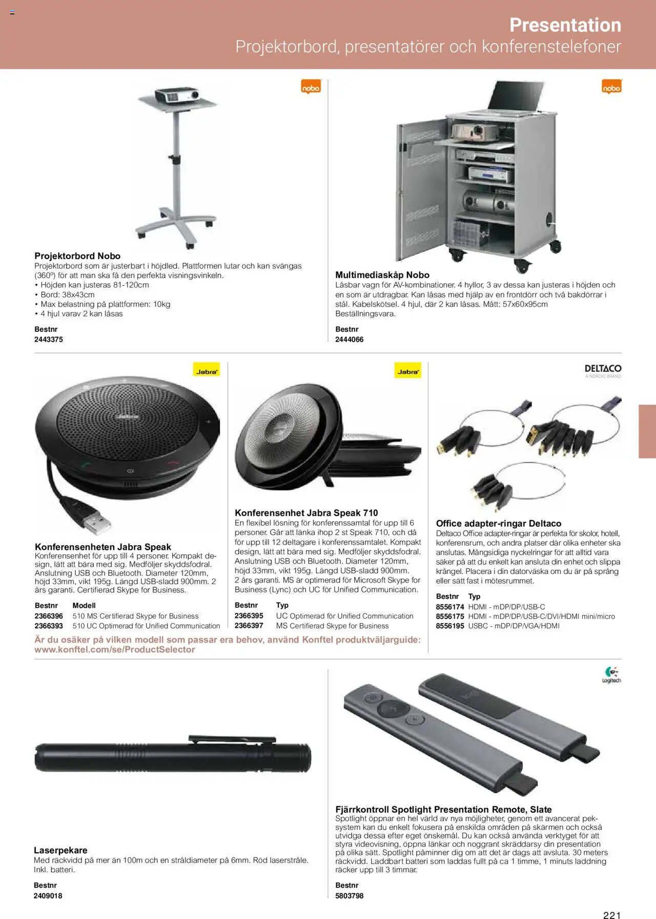 Office Depot reklamblad aktuell från 15.02.2024 | Sida: 223 | Produkter: Bord, Batteri, Fjärrkontroll, USB