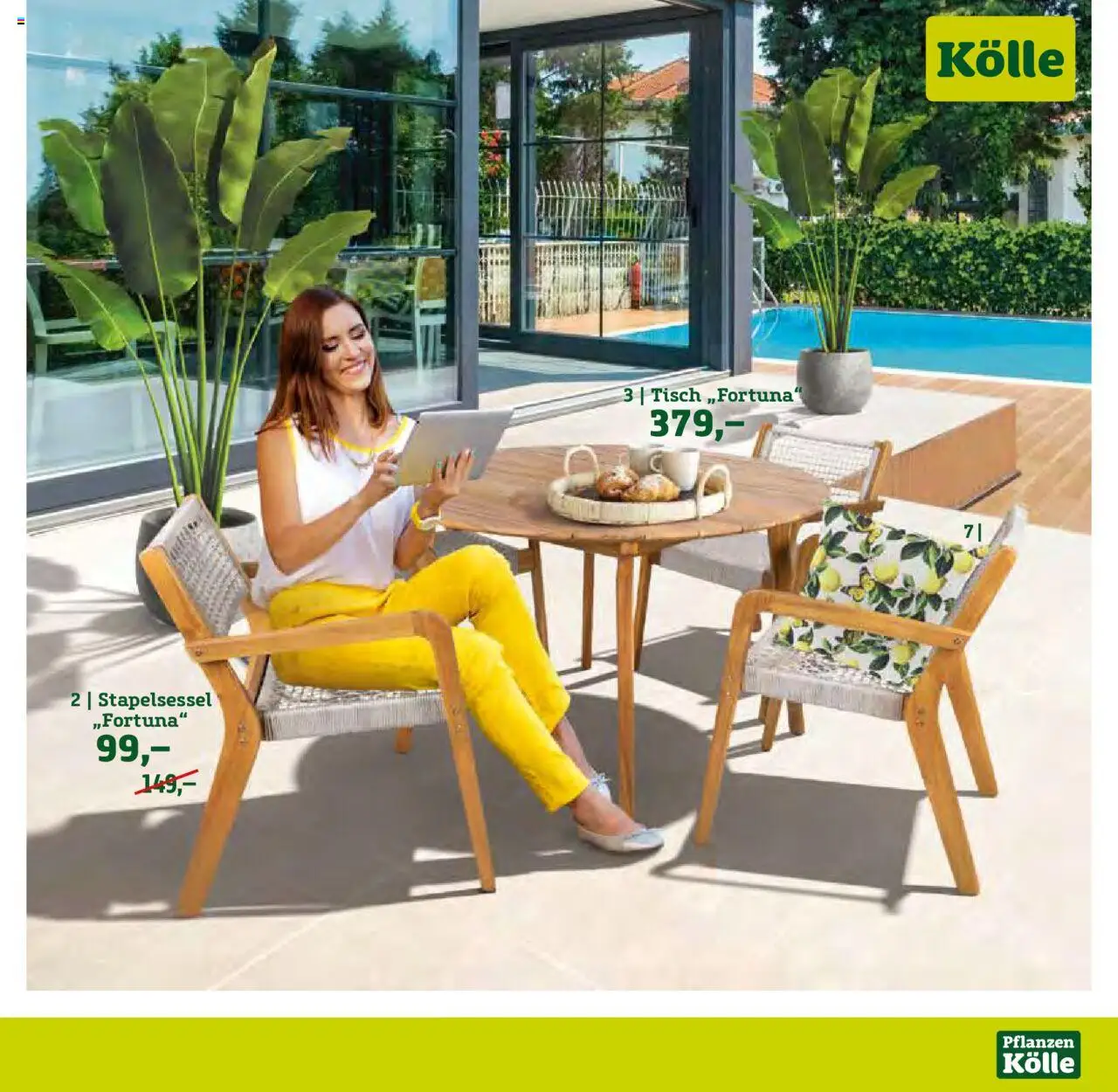 Pflanzen-Kölle Gartenmöbel Katalog 2025 – gültig ab 22.01.2025 | Seite: 45 | Produkte: Tisch