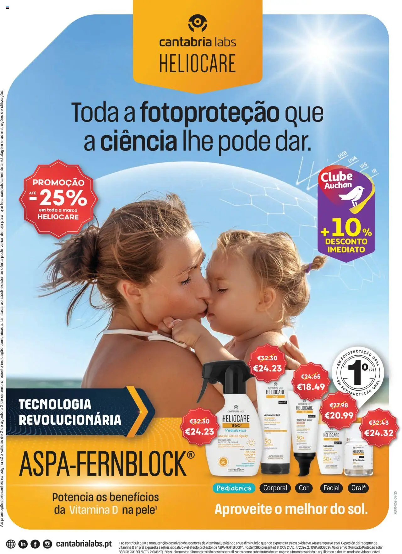 Auchan - Relaxe e cuide de si │ válido de 01.08.2025 | Página: 15 | Produtos: Vitamina d