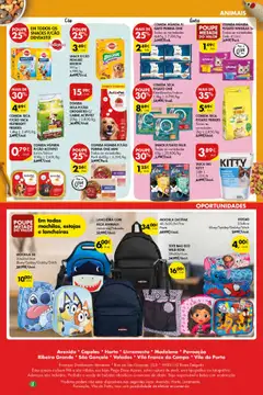 COMIDA HÚMIDA P/CÃO PURINA ONE MINI, Wet food for dogs, Todas as variedades, Pack 4x85g │ válido de 18.09.2025 | Página: 28 | Produtos: Mochila, Purina one, Café, Carne