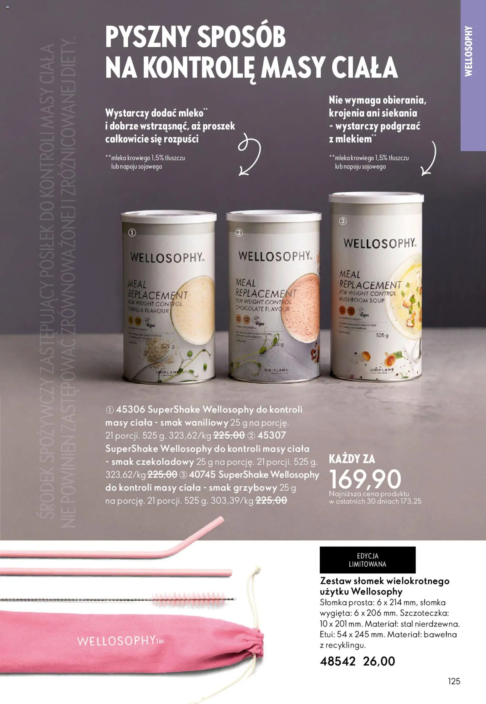 Oriflame Katalog 2 2026 od 21.01.2026 | Strona: 125 | Produkty: Mleka, Mleko