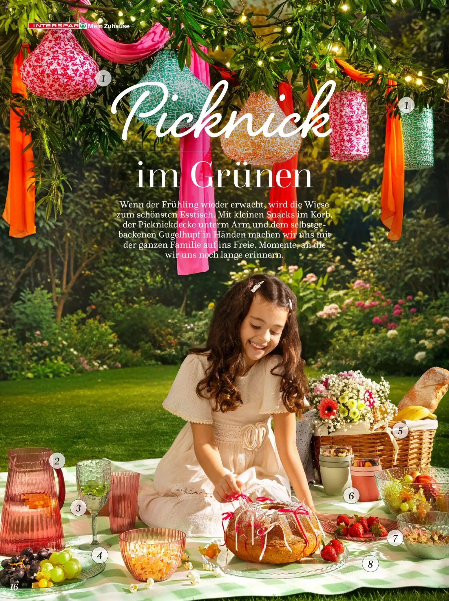 Interspar Mein Zuhause Magazin  gültig ab 07.04.2026 | Seite: 16 | Produkte: Korb