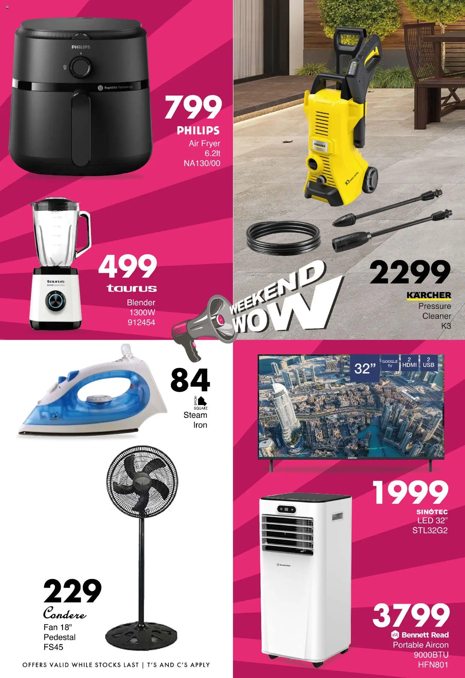 New Save catalogue – valid from 07.11.2025 | Page: 15 | Products: Pedestal, Iron, Fan, Fryer