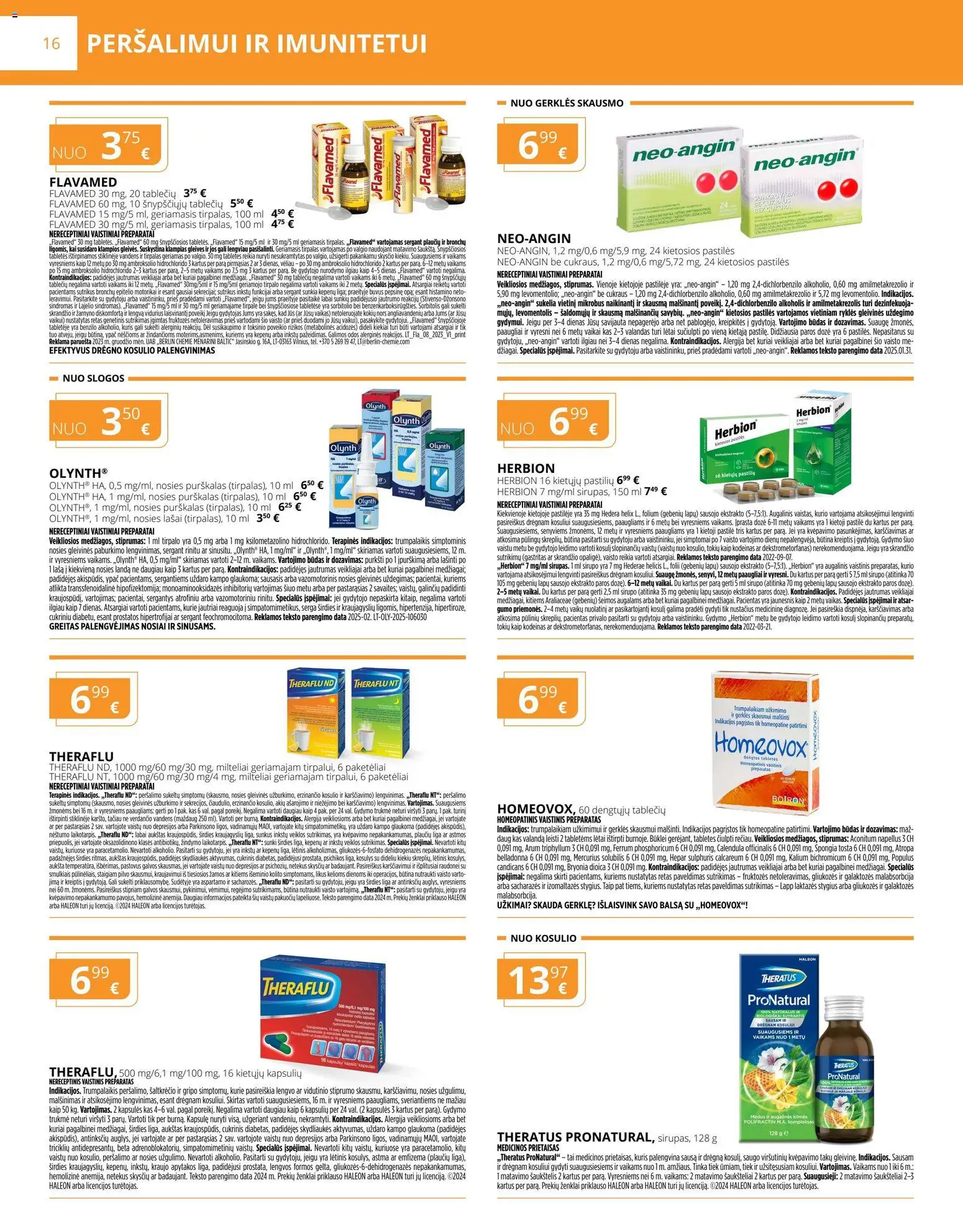 Gintarinė akcijos nuo 01.11.2025 | Puslapis: 16