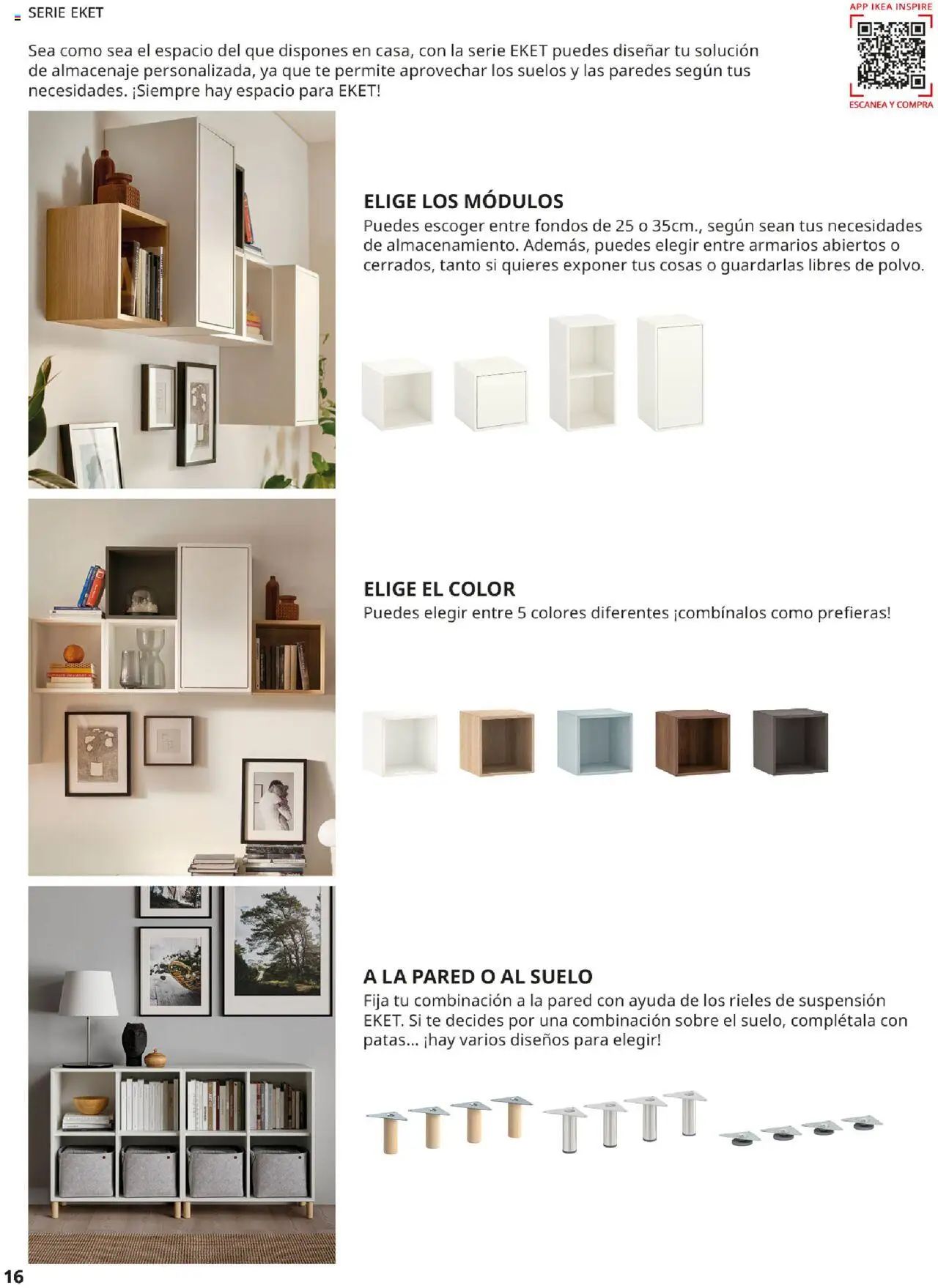 Catálogo IKEA Besta Eket │ válido desde el 04.02.2025 | Página: 16 | Productos: Té, Almacenaje