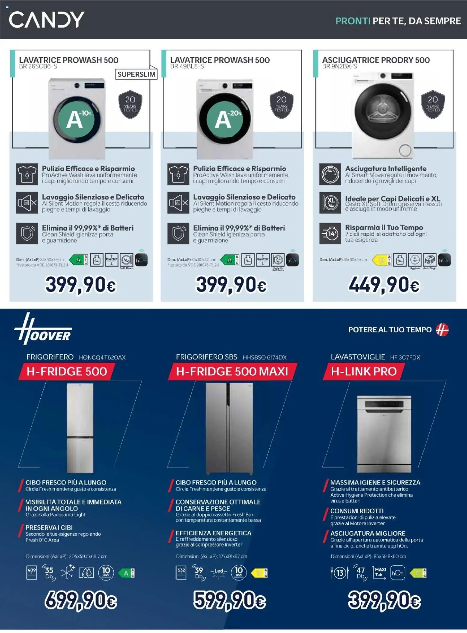 Volantino Unieuro del 13.02.2026 | Pagina: 36 | Prodotti: Pesce, Compressore, Lavatrice, Lavastoviglie
