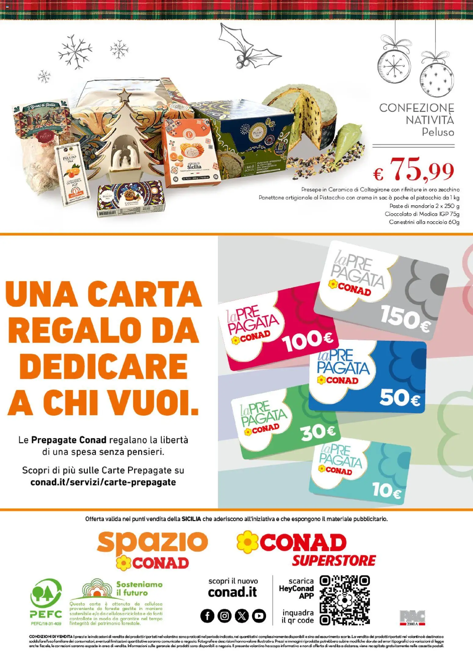 Volantino Conad del 06.11.2025 | Pagina: 20 | Prodotti: Crema, Cioccolato, Panettone