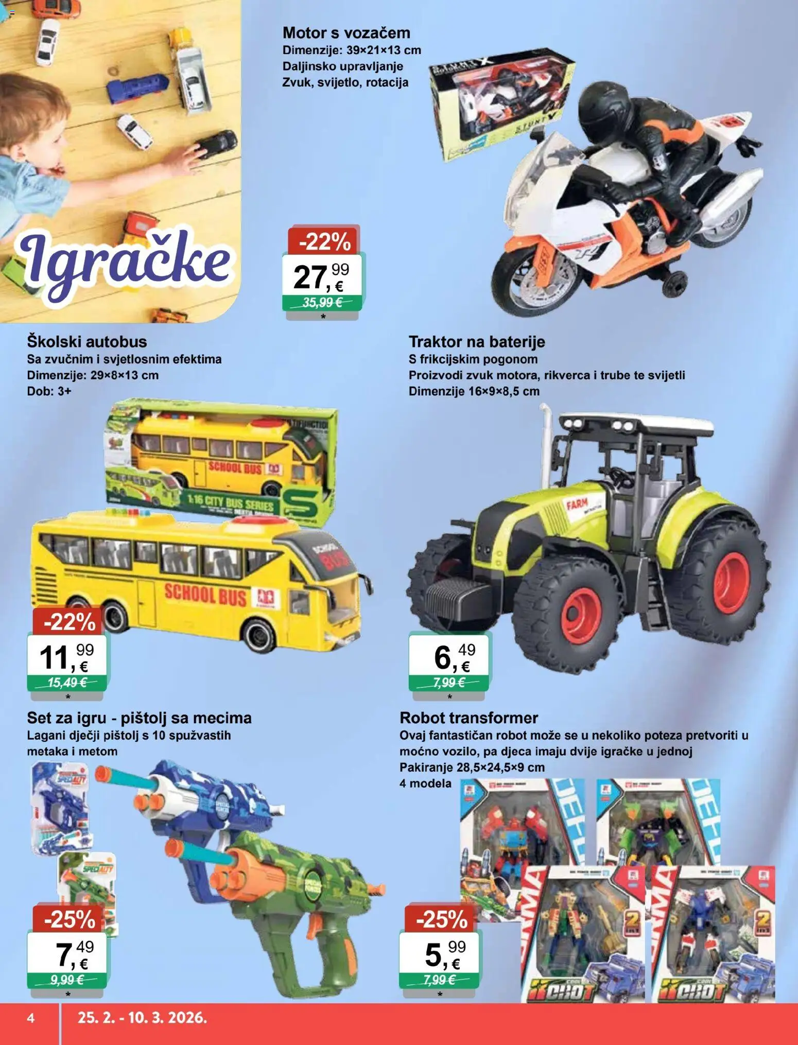 KTC katalog | vrijedi od 25.02.2026 | Stranica: 4 | Proizvodi: Robot, Baterije, Traktor