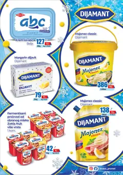 Margarin dijavit, posno DIJAVIT ZA FINA TESTA, KOLAČE I KREMOVE - pregled Trnava Promet kataloga - važi od 25.12.2025 | Strana: 3 | Proizvode: Majonez, Margarin, Krem sir, Sir