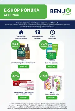 BENU Lekáreň leták platný od 01.04.2026