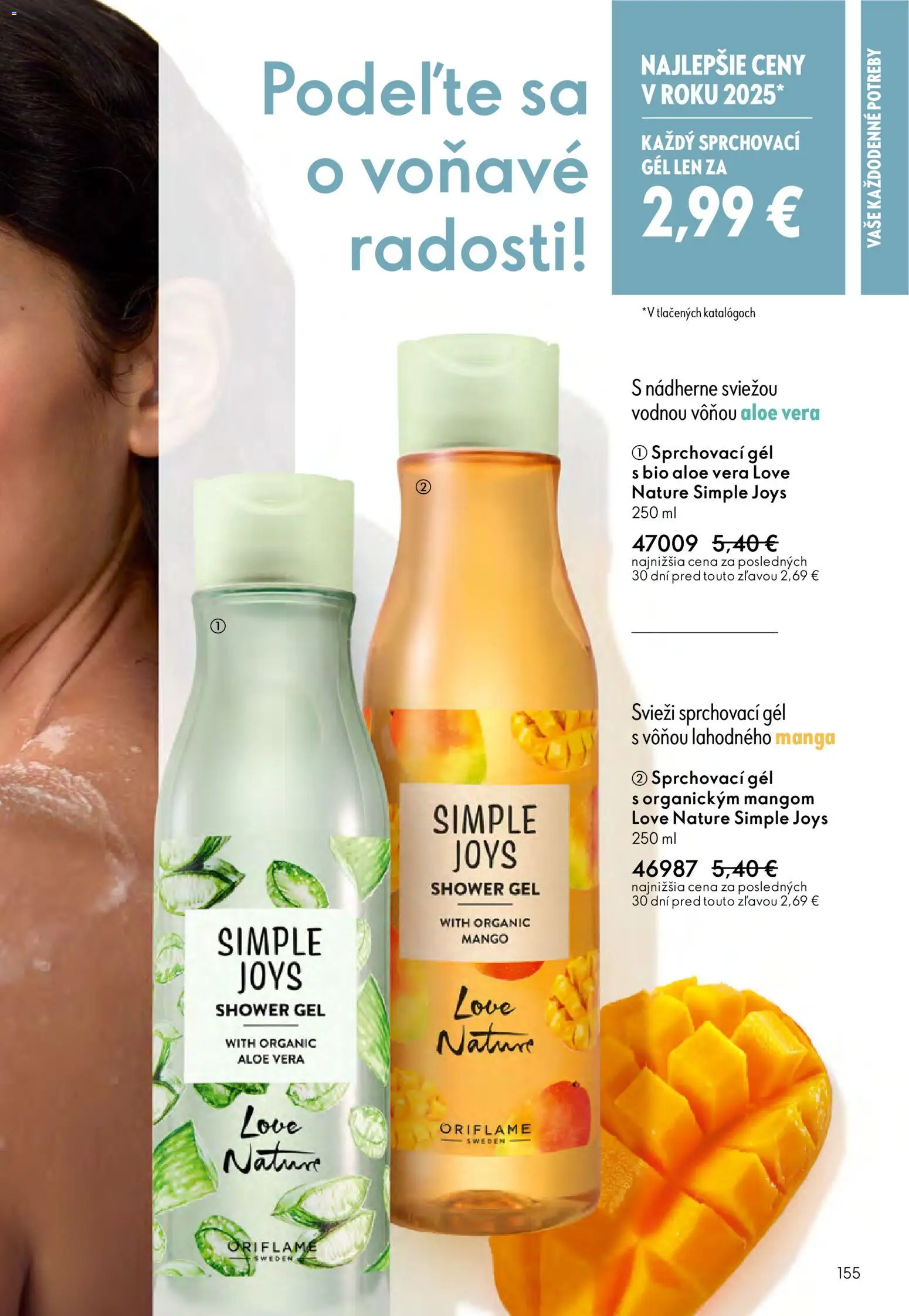 Nové Oriflame akcie – leták je platný od 24.12.2025 | Strana: 155 | Produkty: Mango