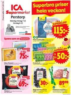 ICA Supermarket - Perstorp - Förhandsvisning av reklamblad från butik ICA Supermarket aktuell från 14.07.2025