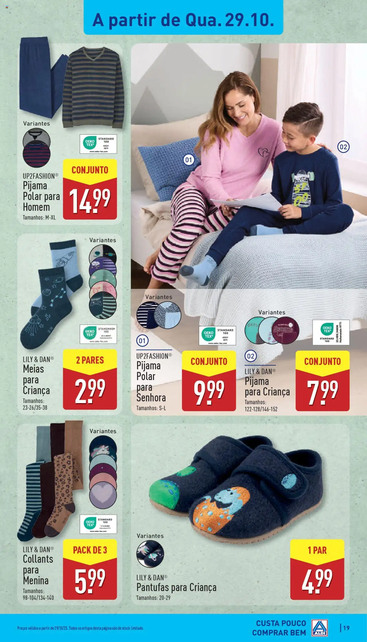 Aldi folheto │ válido de 27.10.2025 | Página: 19 | Produtos: Collants, Meias