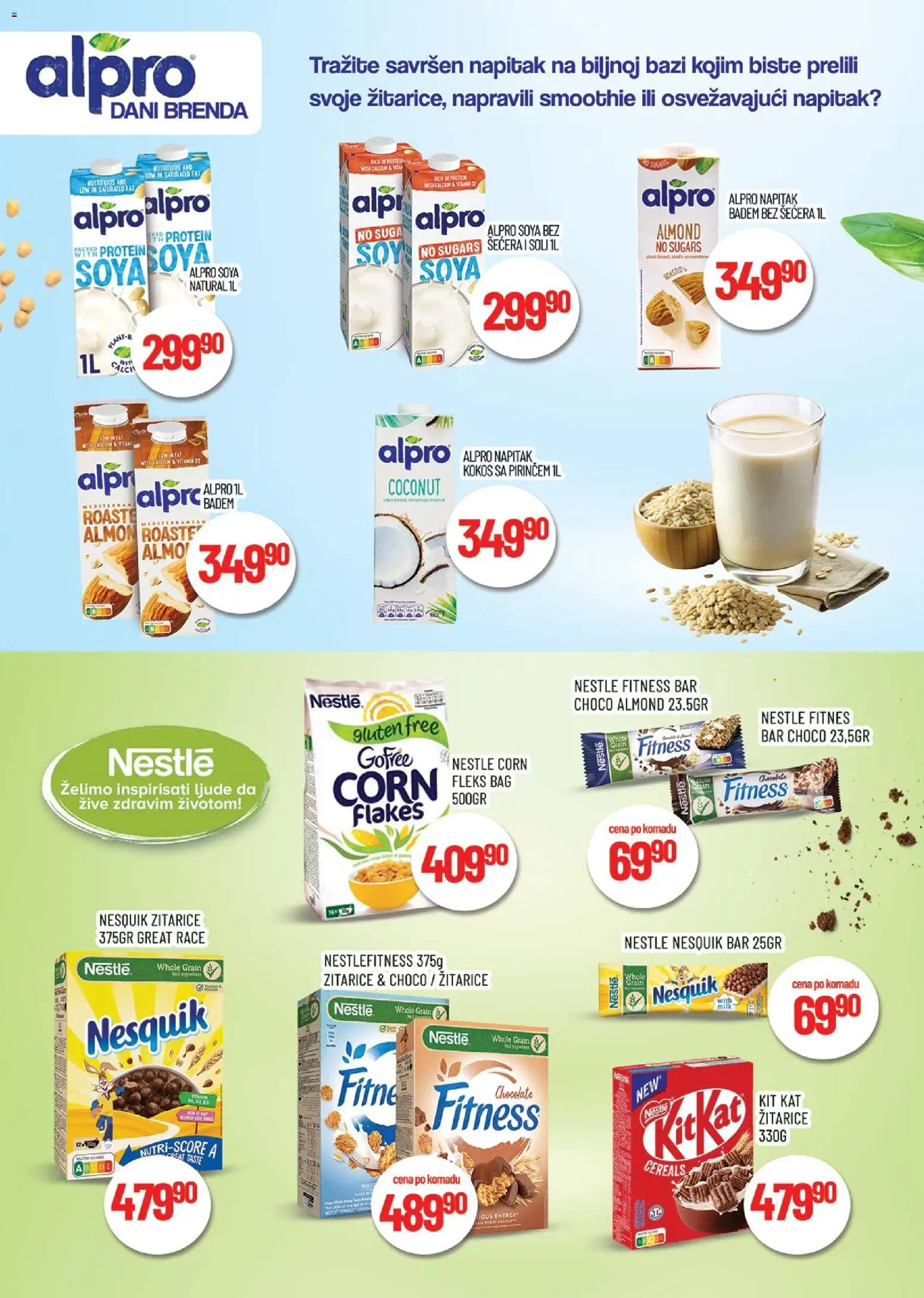 Medius katalog - važi od 24.03.2026 | Strana: 13 | Proizvode: Protein, Badem, Alpro, Nesquik