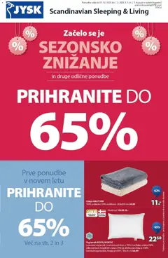 JYSK katalog akcije – veljaven od 31.12.2025