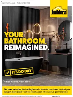 Preview of Builders specials valid from 05.08.2025