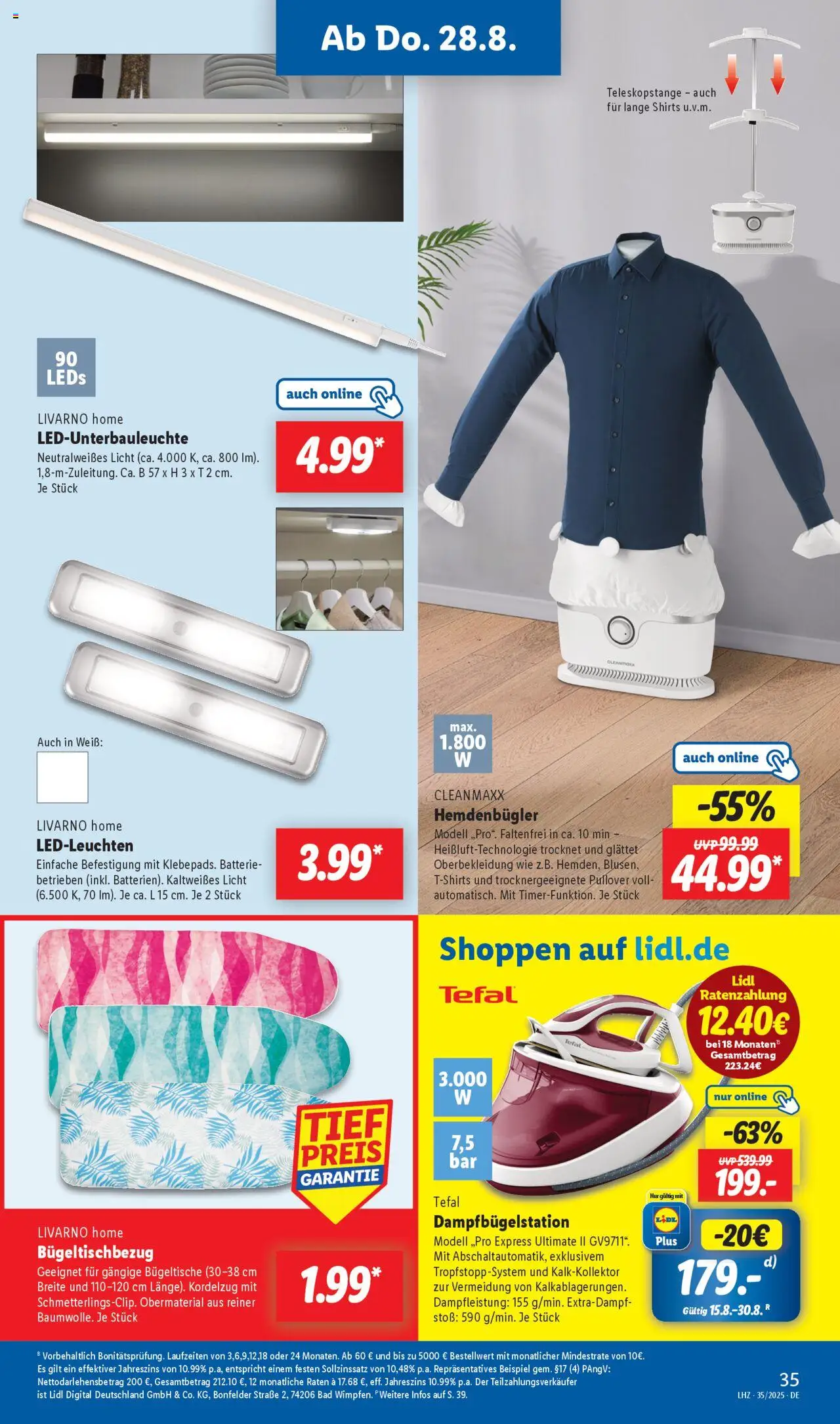 Lidl Prospekt Solingen	 - gültig ab dem 25.08.2025 | Seite: 23 | Produkte: Batterie, Bad, Pullover