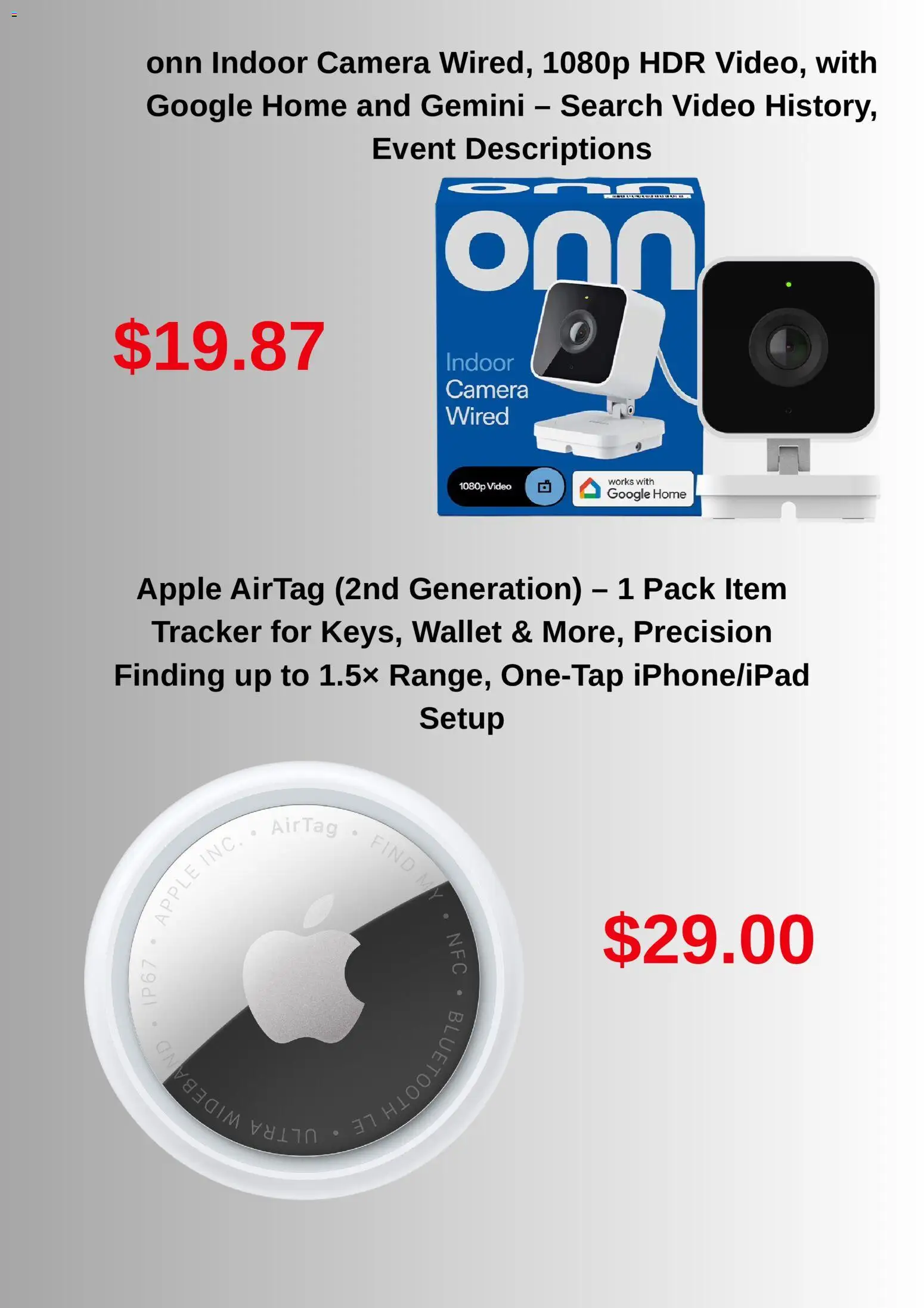 Walmart Catalogue valid from 15.02.2026 | Page: 4 | Products: Camera, Wallet