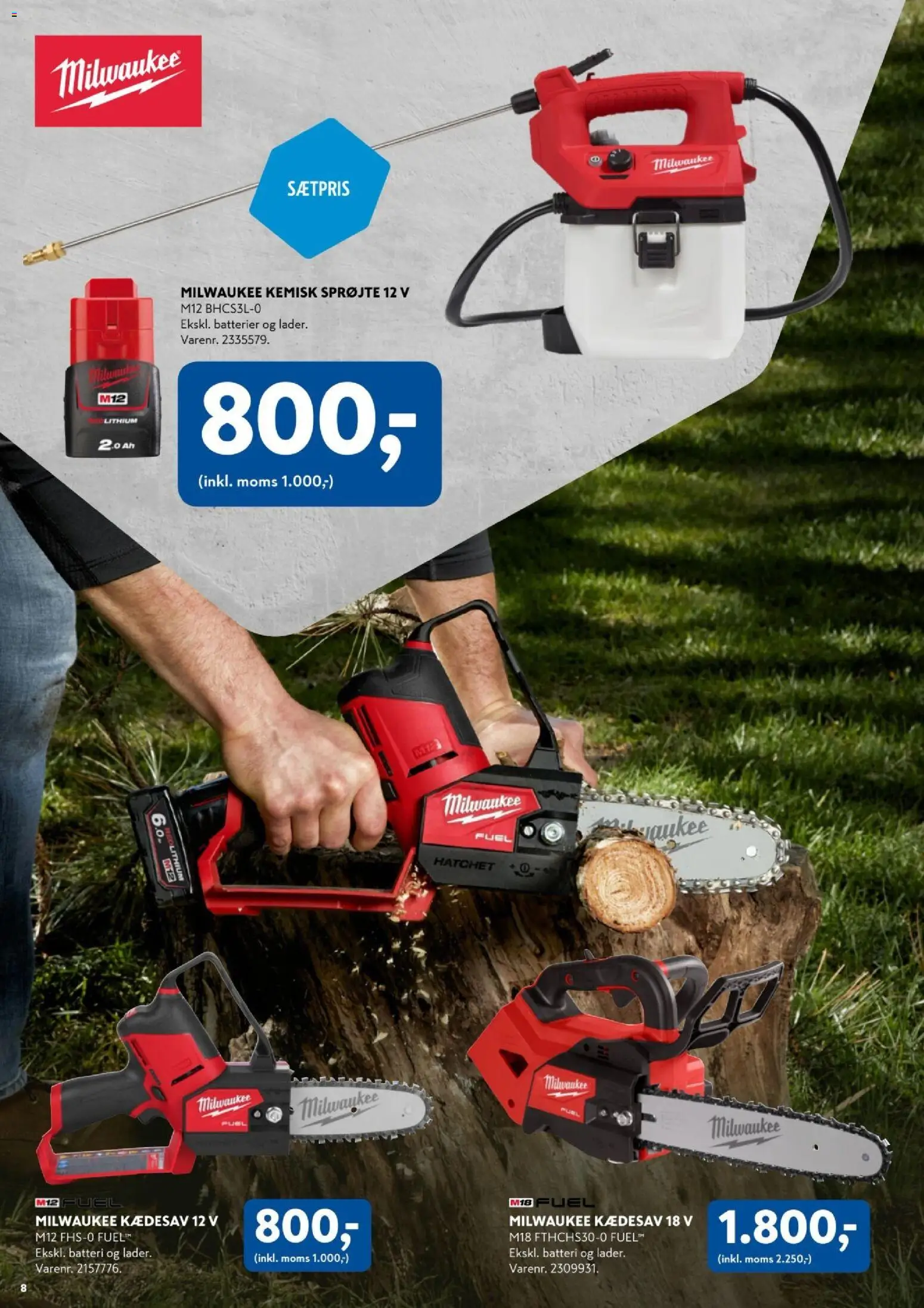 Davidsen tilbudsavis – gyldig fra 07.05.2026 | Side: 8 | Produkter: Batterier, Batteri