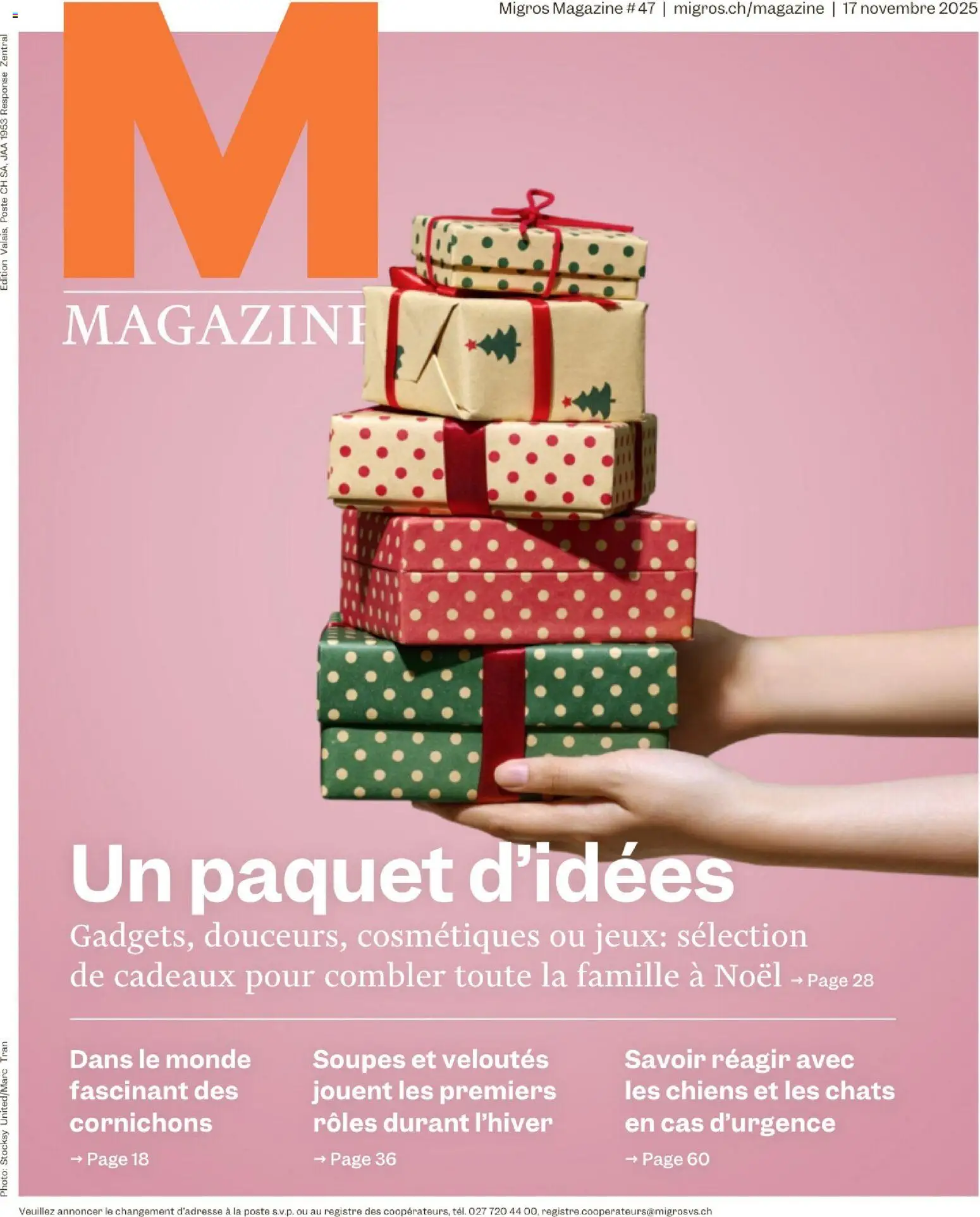 Migros Magazin FR – gültig ab 17.11.2025 | Seite: 1