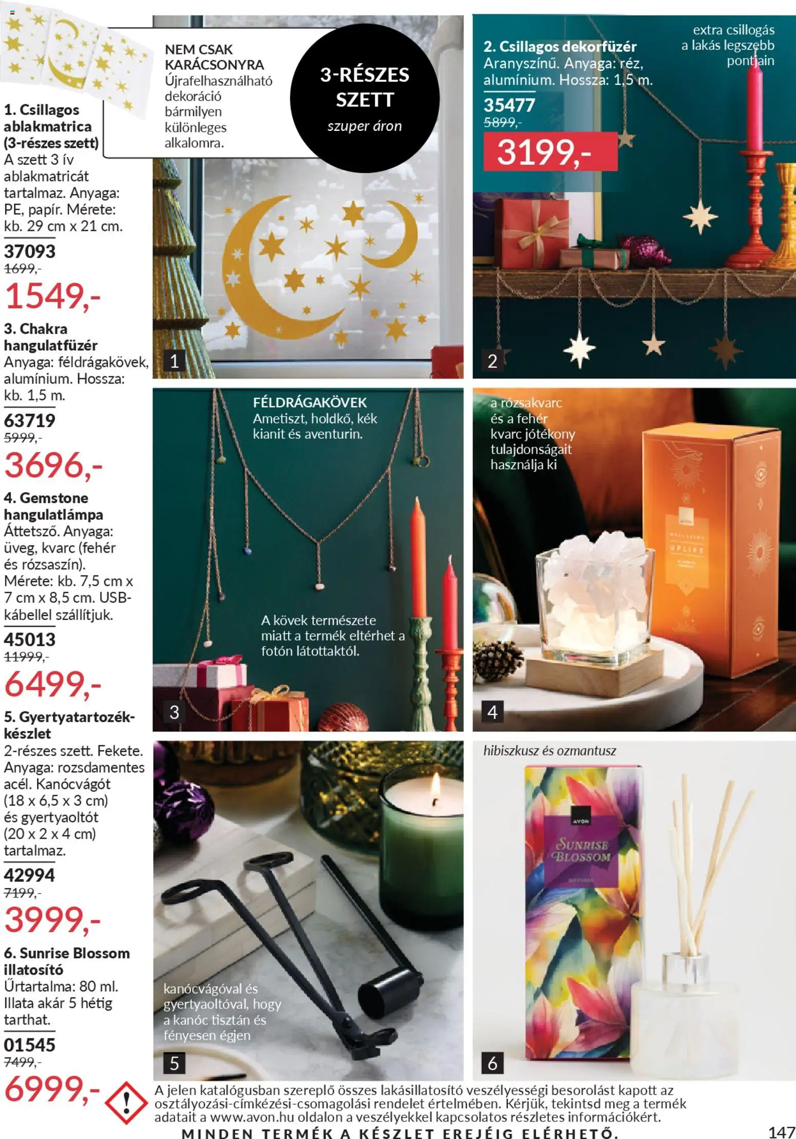 Avon akciós ujság - amely érvényes a következő dátumtól: 01.01.2026 | Oldal: 151 | Termékek: USB, Dekoráció