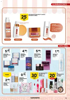 Continente - Verão Sublime │ válido de 08.07.2025 | Página: 9 | Produtos: Agua, Maquilhagem, Alisador, Colágeno