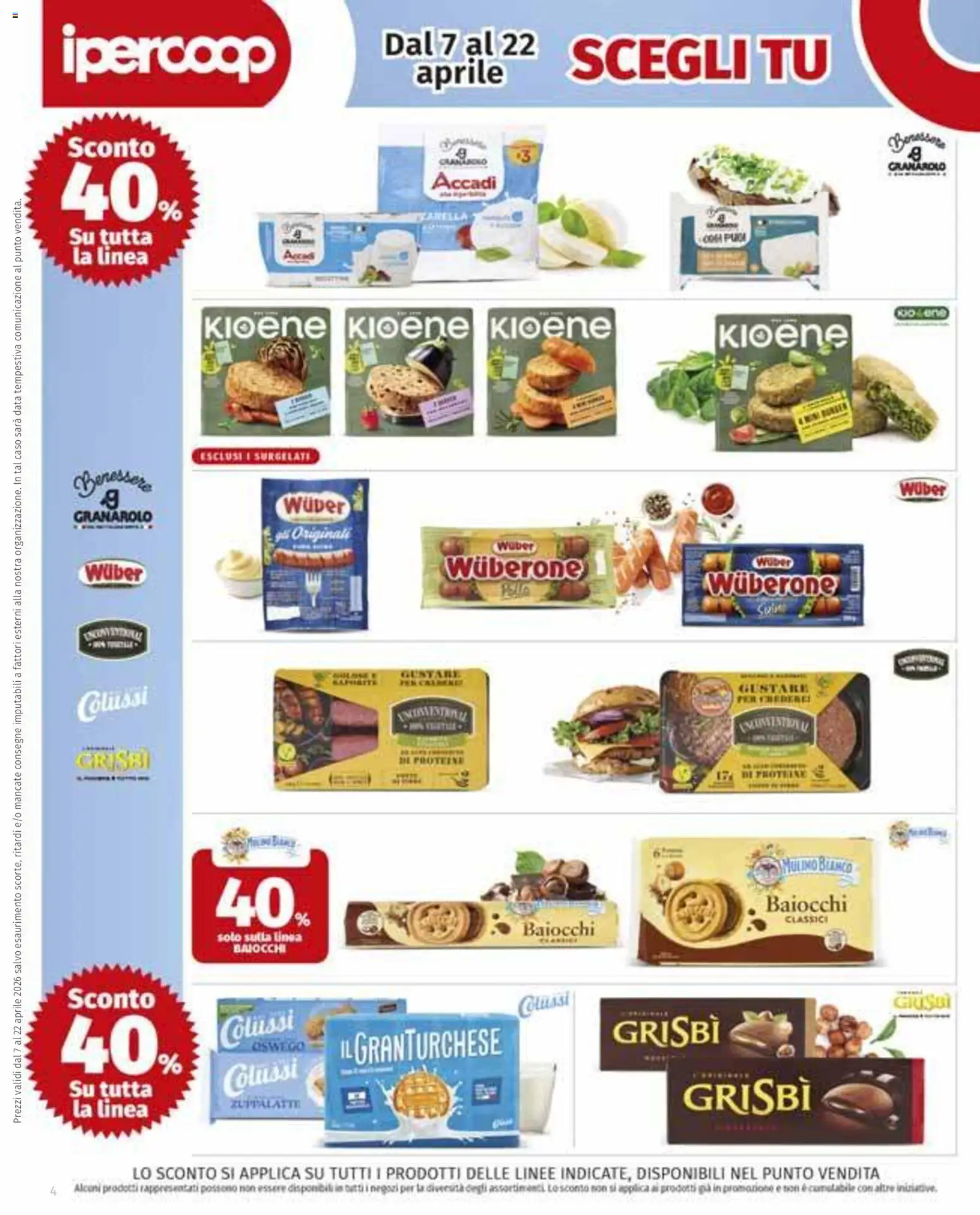 Volantino Ipercoop del 07.04.2026 | Pagina: 4 | Prodotti: Data