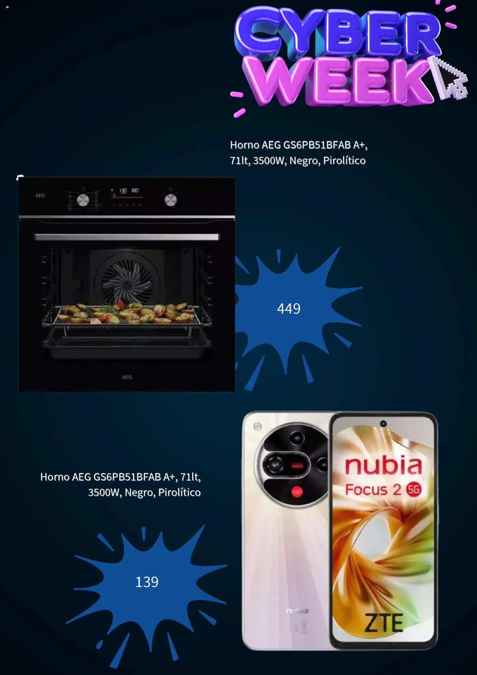 Milar Cyber Week │ válido desde el 01.12.2025 | Página: 2 | Productos: Horno