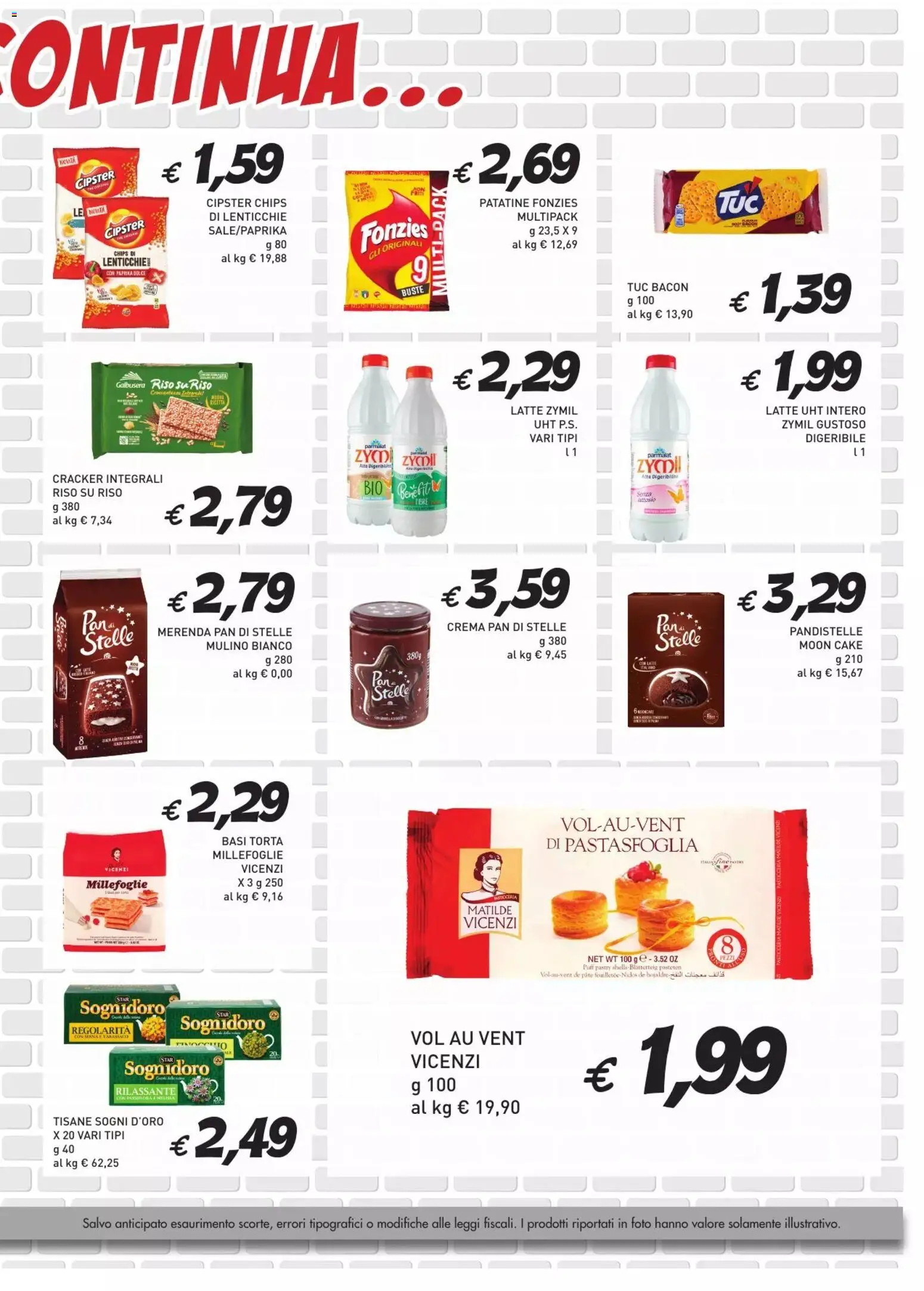 Volantino Coal del 12.12.2025 | Pagina: 3 | Prodotti: Paté, Patatine, Lenticchie, Latte