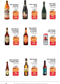 Colruyt - Prévisualisation de Colruyt catalogue valide à partir de 05.11.2025 | Page: 22 | Produits: Goudale, Bière blonde, Bière