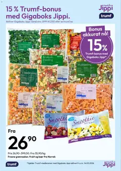 Forhåndsvisning av Gigaboks kundeavis gyldig fra 09.03.2026 | Side: 4 | Produkter: Замок, Brokkoli, Mango, Палички кукурудзяні