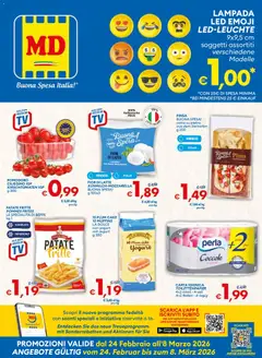 Anteprima del volantino MD Discount Merano catalogo valido a partire dal 24.02.2026