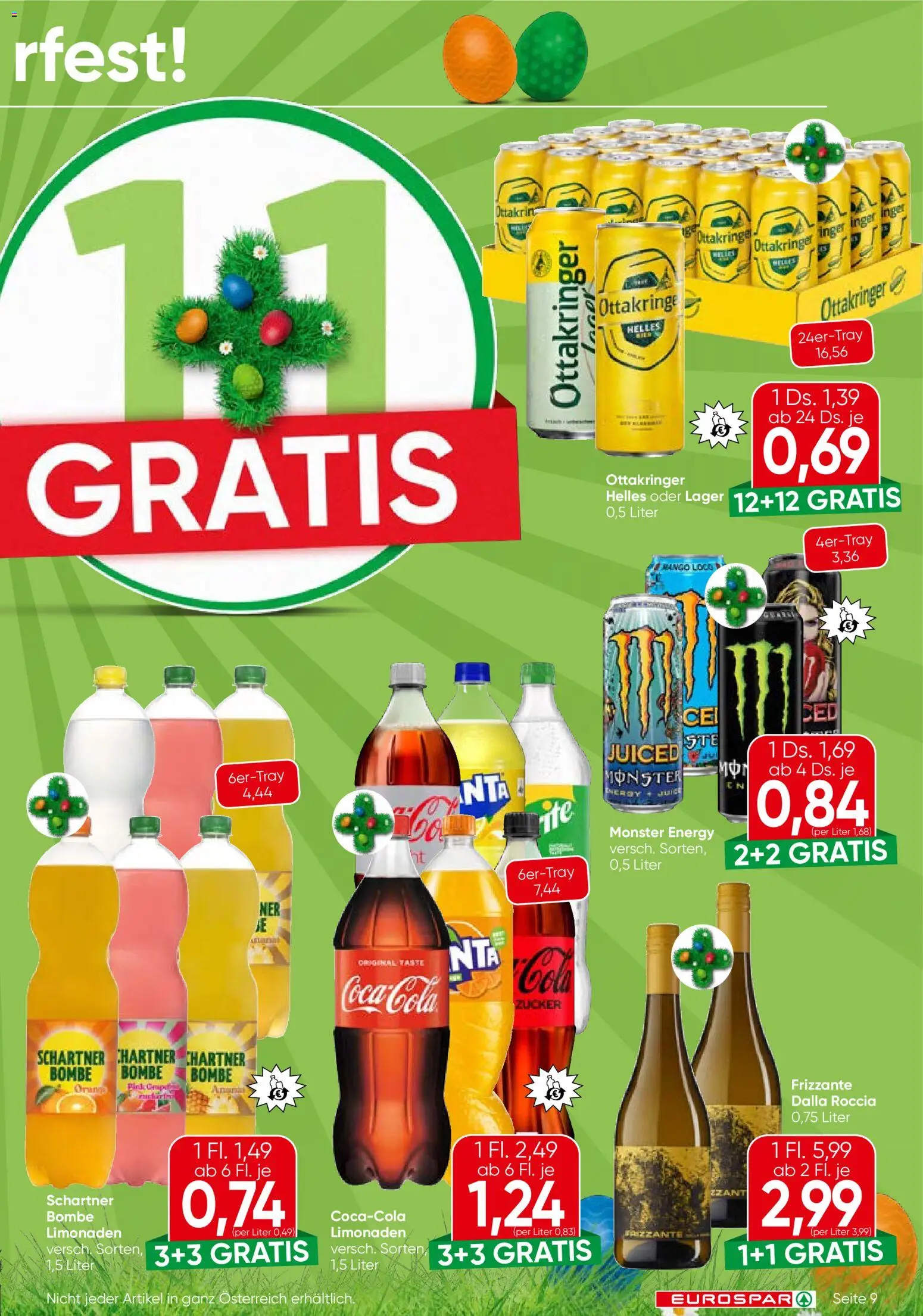 Eurospar Flugblatt gültig ab 26.02.2026 | Seite: 9 | Produkte: Zucker, Mango